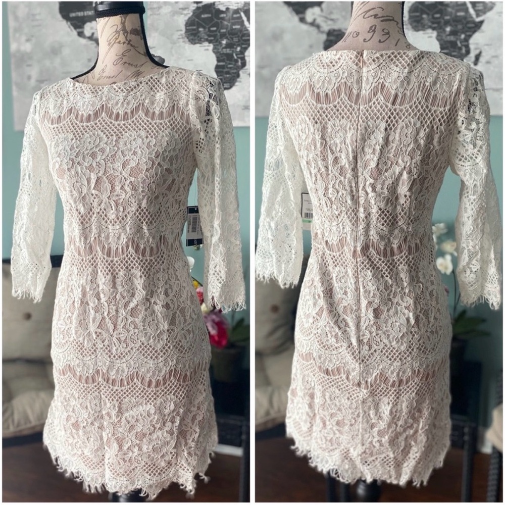 Boho white dress 8P Jessica Howard